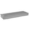vidaXL Almofada Tecido Oxford Cinzento 120 x 40 x 8 cm