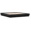 vidaXL Estrutura de cama 200x200 cm derivados de madeira preto
