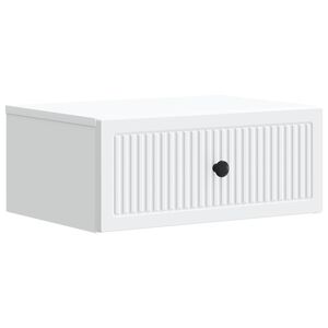 vidaXL Arm&aacute;rio de Cabeceira com gaveta Branco 49 x 34,5 x 20 cm