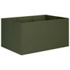vidaXL Vaso de Jardim Verde-Azeitona 120 x 80 x 60 cm