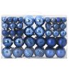 vidaXL Enfeites de Natal 100 pcs &Oslash;3/4/6 cm azul