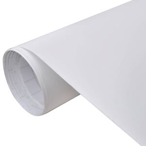 vidaXL Pel&iacute;culas para carro 2 pcs 100x150 cm + 50x150 cm branco mate