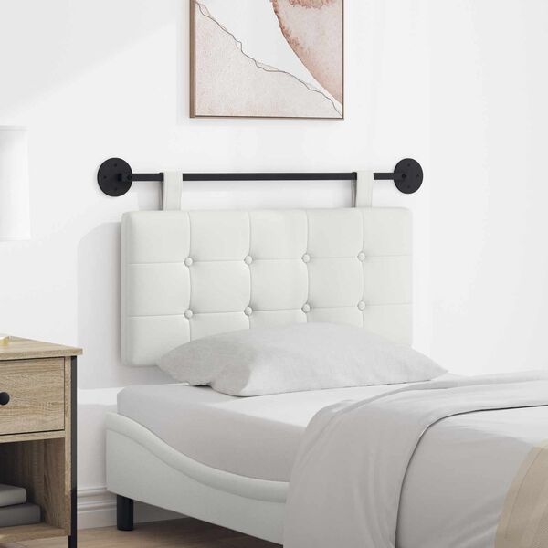 vidaXL Cabeceira Suspensa Montado na parede Couro Sint&eacute;tico