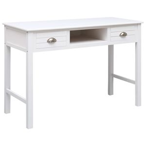 vidaXL Secret&aacute;ria 110x45x76 cm madeira branco