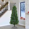 vidaXL &Aacute;rvore de Natal com 300 LEDs com suporte Verde 240 cm PE