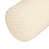vidaXL Almofadas de Apoio 2 pcs Creme Ø 15 x 40 cm