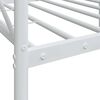vidaXL Cama de Dia sem Colch&atilde;o 75x190 cm a&ccedil;o branco