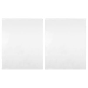 vidaXL Pel&iacute;culas autocolantes espelhadas 2 pcs 45x100 cm PET