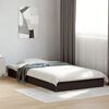 vidaXL Estrutura de cama 90x190 cm derivados de madeira preto