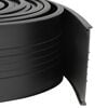 vidaXL Veda&ccedil;&atilde;o da Porta da Garagem Preto 70 x 6 mm 4,5 m PVC