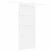 vidaXL Porta Deslizante Branco 93 x 211 cm