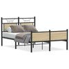 vidaXL Estrutura cama s/ colch&atilde;o derivados de madeira carvalho sonoma