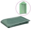 vidaXL Cobertura de substitui&ccedil;&atilde;o p/ estufas 0,5 m&sup2; 50x100x190 cm verde