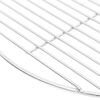 vidaXL Grelha para churrasco redonda &Oslash;40 cm a&ccedil;o inoxid&aacute;vel 304