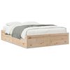 vidaXL Cama sem colch&atilde;o 150x200 cm madeira de pinho maci&ccedil;a