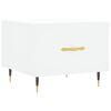 vidaXL Mesa de centro 50x50x40 cm derivados de madeira branco