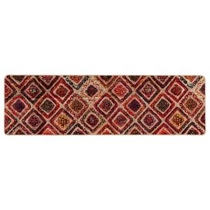vidaXL Passadeira MARSA Multicolor 50 x 150 cm Poli&eacute;ster e PVC