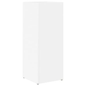 vidaXL Suporte de Guarda-Sol Branco 25 x 24,5 x 64 cm
