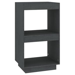 vidaXL Estante 40x35x71 cm pinho maci&ccedil;o cinzento