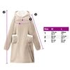vidaXL Sweatshirt manta Bege m Fleece e Flanela