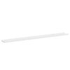 vidaXL Prateleiras de parede 2 pcs 115x9x3 cm branco