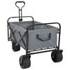 vidaXL Carro de Cama Dobr&aacute;vel Cinzento 89 x 63 x 96 cm