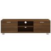 vidaXL M&oacute;vel de TV140x40,5x35cm derivados de madeira carvalho castanho