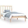 vidaXL Estrutura de cama 100x200 cm pinho maci&ccedil;o