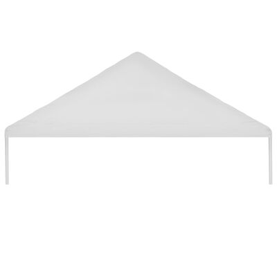 vidaXL Teto para tenda de festas 6 x 12 m branco