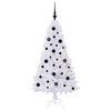 vidaXL &Aacute;rvore de Natal Artificial com 150 LEDs Branco 150 cm PVC e A&ccedil;o