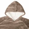vidaXL Sweatshirt manta Camelo L Fleece e Flanela
