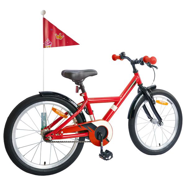 vidaXL Bicicleta Infantil 20 Polegadas para 6-11 Anos Vermelho