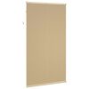 vidaXL Cortina Veneziana Marrom Claro com Padr&atilde;o 213 x 110 cm PVC