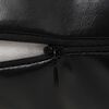 vidaXL Conjunto de almofadas 2 pcs PU 40x60 cm preto