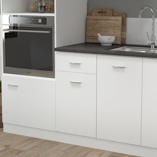 vidaXL Bancada cozinha aglomerado 40x60x2,8cm preto textura de granito