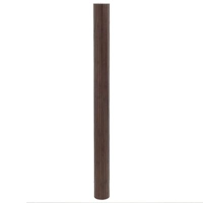 vidaXL Tapete retangular 80x300 cm bambu castanho-escuro