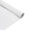 vidaXL Pel&iacute;culas para janela fosco PVC branco