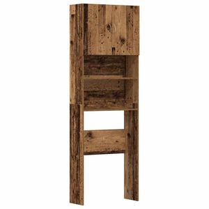 vidaXL Arm&aacute;rio m&aacute;quina lavar roupa derivados madeira madeira velha