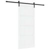 vidaXL Porta Deslizante 93 x 211 cm Derivados de Madeira