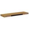 vidaXL Prateleira de Parede 2 pcs Bege 90 x 23,5 x 4 cm