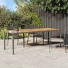 vidaXL Mesa de Jantar para Jardim Cinzeto 250 x 100 x 75 cm