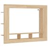 vidaXL M&oacute;vel de TV 152x22x113 cm derivados de madeira carvalho sonoma