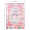 vidaXL Tapete estampado lav&aacute;vel poli&eacute;ster 180x270 cm multicor