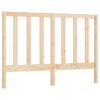 vidaXL Cabeceira de cama 126x4x100 cm pinho maci&ccedil;o