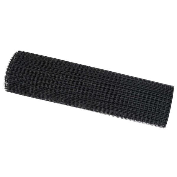 vidaXL Cerca de Arame Soldado Cinzeto 0.8 x 10 m Aço