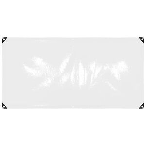 Encerado transparente vidaXL com ilh&oacute;s 1x2 m PVC