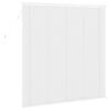vidaXL Cortina Veneziana Manual Ajust&aacute;vel Branco 150 x 160 cm PVC