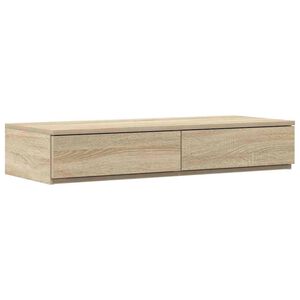 vidaXL Gavetas de cama Carvalho Sonoma 100 x 36,5 x 16,5 cm