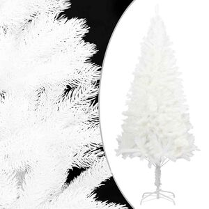 vidaXL &Aacute;rvore de Natal artificial agulhas realistas 240 cm branco