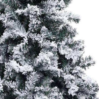 vidaXL Árvore Natal artificial pré-iluminada c/ bolas 180 cm PVC verde